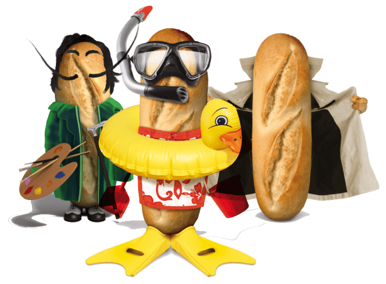 Los famosos personajes